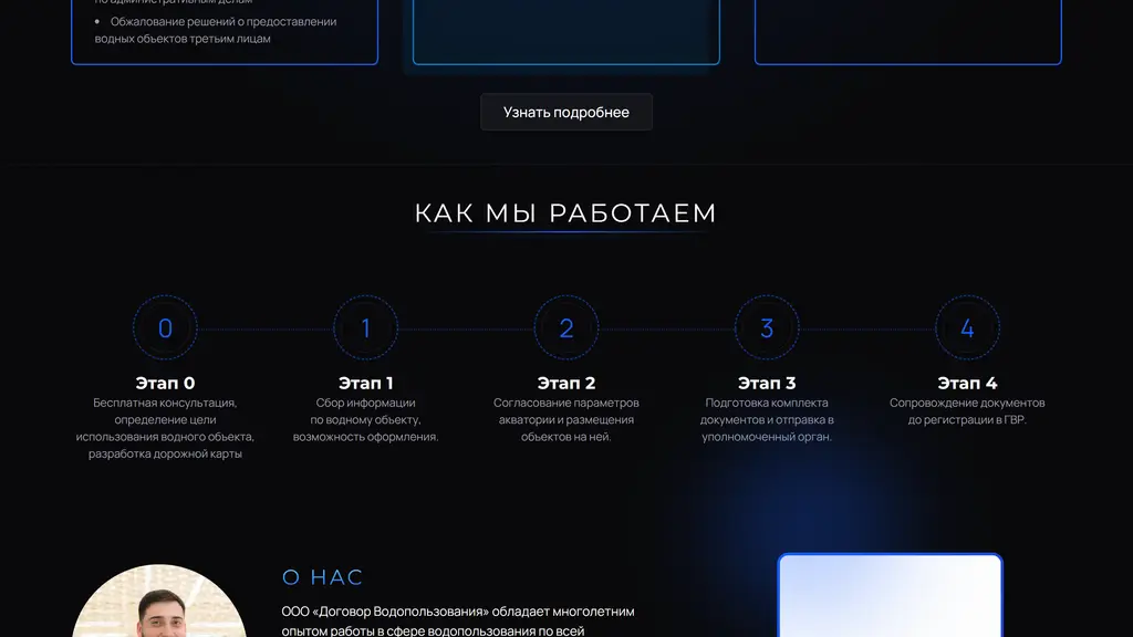 Договор водопользования — как мы работаем