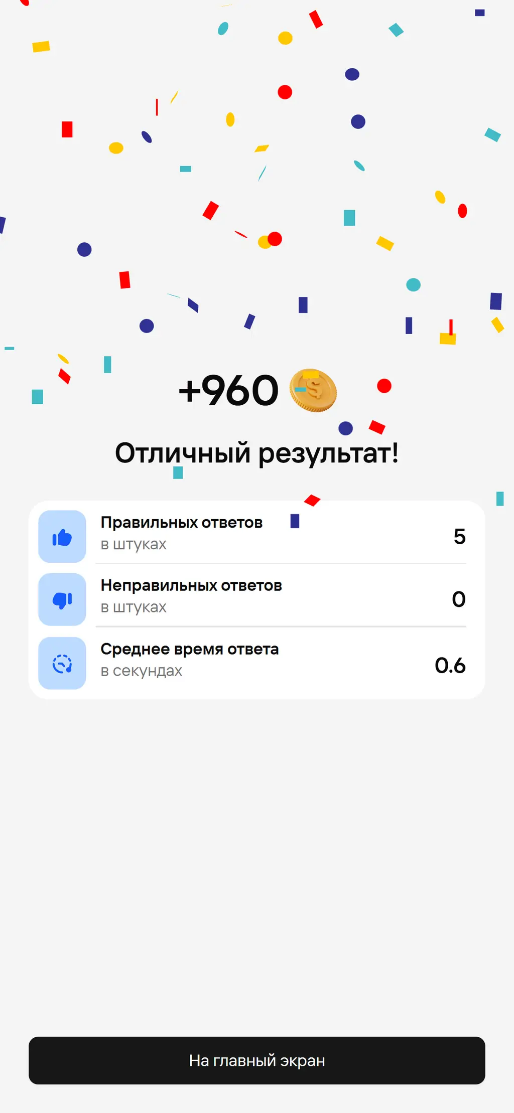 Финквиз — результаты