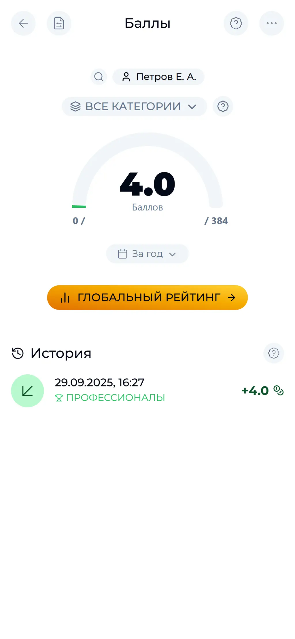 Мой КТИТС — баллы